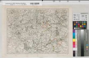 Champagne Carte du gouvernement de Champagne ou sont divisées les elections de la Généralite de Chalons et celles qui sont partie de la Généralité de Paris 1785 1 Breitengrad = 25,8 cm; 7 frz. Meilen = 12,8 cm 32 x 44 kol. Druck Bourgoin, Graveur, Paris Bem.: auf Karte V (= A 20413) Verzeichnis der Bezirke v.d. Recke-Volmarstein, Dep.