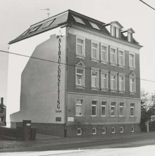 Markkleeberg, Wohnhaus : Markkleeberg (Kreis Leipziger Land), Wohnhaus, Bornaische Straße 60, um 1895, Straßenansicht