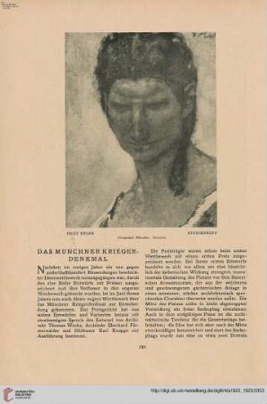 38: Das Münchner Kriegerdenkmal