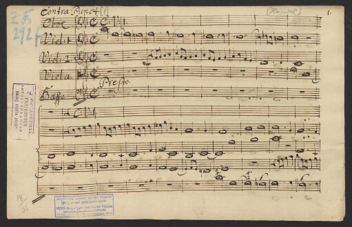 Suiten; ob, strings; f-Dorisch; HWV Anh. B 346