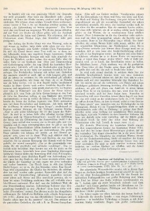 520-522 [Rezension] Tengström, Emin, Donatisten und Katholiken