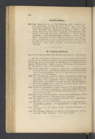 Dr. Andreas Andresens