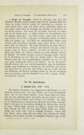 26. Die Hohenstaufen