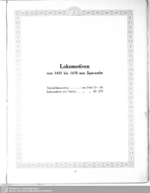 Lokomotiven von 1435 bis 1670 mm Spurweite