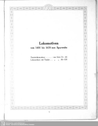 Lokomotiven von 1435 bis 1670 mm Spurweite