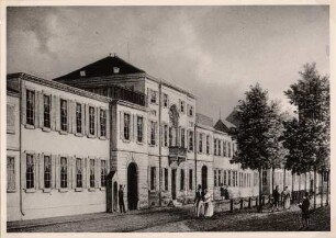 Ansichten Karlsruher Gebäude, Bauwerke und Denkmäler. Palais der Fürsten von Fürstenberg