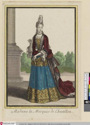 Madame la Marquise de Chastillon