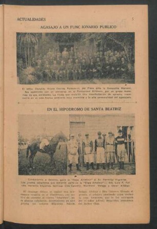 En el hipódromo de Santa Beatriz
