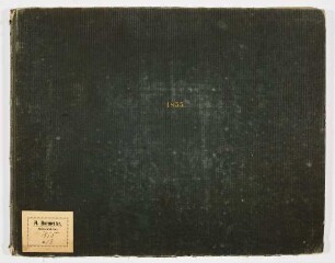 Skizzenbuch 1855