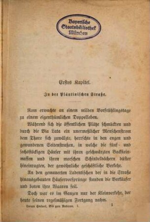 Bis zum Rubicon : Roman aus Julius Cäsar's Jugendleben, 1