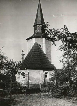 Knautnaundorf : Andreaskapelle, Ost-Ansicht