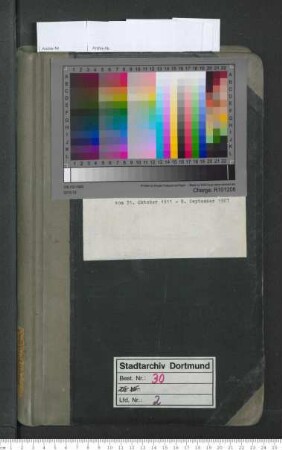 Protokollbuch der Gemeinde Lichtendorf