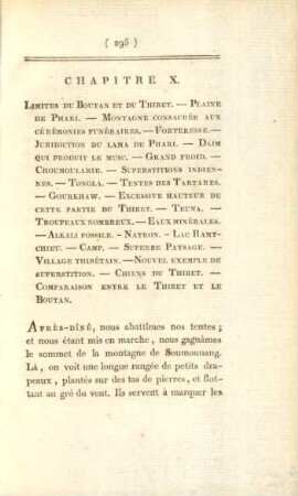 Chapitre X. Limites du Boutan et du Thibet. ...