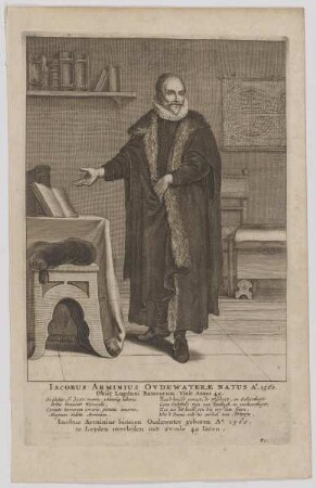 Bildnis des Jacobus Arminius