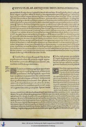 Titulus Tertius.