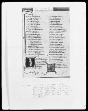 Roman de la Rose & Rosenroman — ---, Folio 8rectoBuchseite