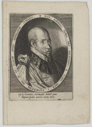 Bildnis des Ioan. Andreas Doria