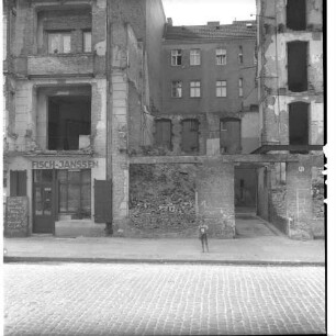 Negativ: Gelände, Gotenstraße 13, 1951