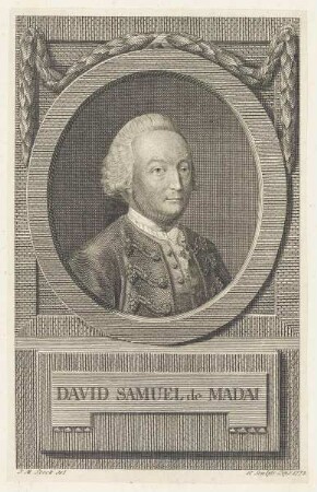 Bildnis des David Samuel de Madai
