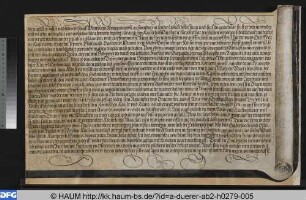 Die Ehrenpforte für Kaiser Maximilian I., Clavis V