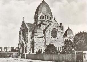 Detmolder Synagoge / In der Synagoge befand sich auch ein Schulraum, in dem bis 1938 jüdischer Religionsunterricht erteilt wurde. Detmold. Lortzingstraße