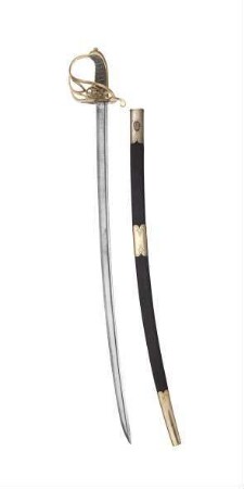 Pattern 1822 Infantry Officer's Sword und Scheide, 1908.W.1791