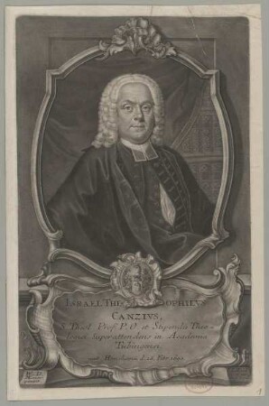 Bildnis des Israel Theophilvs Canzivs