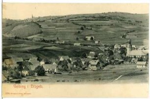 Geising. Blick über Geising