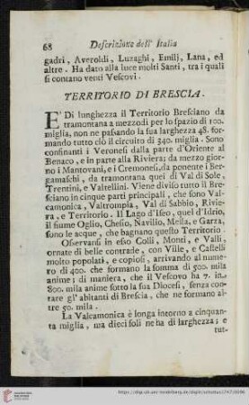 Territorio di Brescia