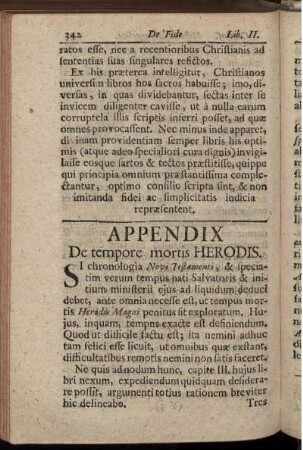 Appendix De tempore mortis Herodis.