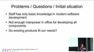 Open Source strategies in a federal office - migrating from closed software to OS development