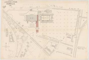 Thiersch, Friedrich von; Frankfurt / Main (Hessen); Festhalle - Lageplan