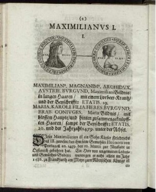 Maximilianus I.