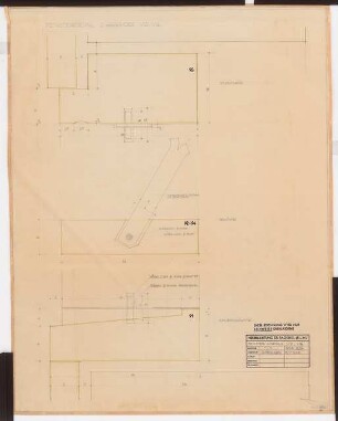 Reichsluftfahrtministerium, Berlin: Fenster V2/V4 (2. OG): Details 1:1