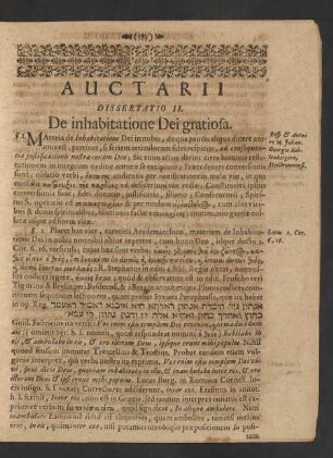 Auctarii Dissertatio II.
