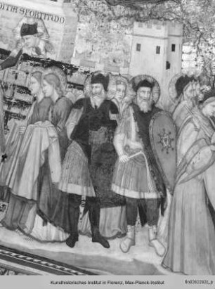 Vierungsgewölbe : Allegorie der Keuschheit