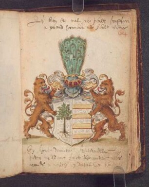 Gouache: Wappen
