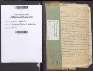 Breuer, Wilhelm, geb. 29.09.1888, Kreisobersekretär zu Monschau.