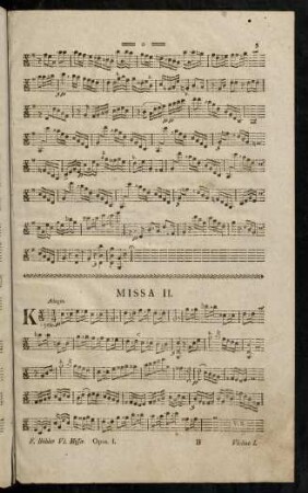 5-11, Missa II.