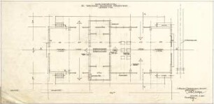 Gsaenger, Gustav; München, Schenkendorfstr.; Raab-Karcher GmbH - Neuanlage, Treibgashalle (Grundriss)
