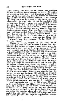 Sprech- und Denkübungen, (s. Art. Denk- und Sprachübungen)