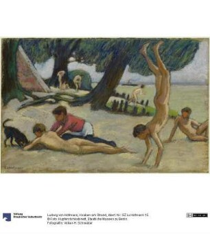 Knaben am Strand