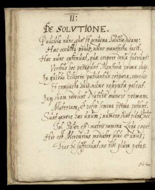 De solutione