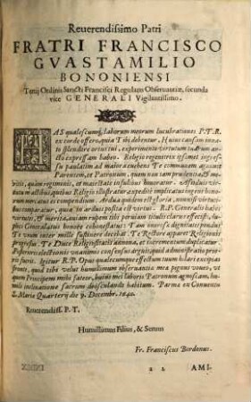 Variae Resolvtiones Seu Consilia Regvlaria : Nedum Regularibus Personis, verum etiam Praelatis Ecclesiasticis ..., [1]