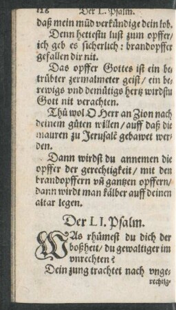 Der LI. Psalm. - Der LX. Psalm.