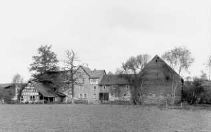 Waschmühle; Münzenberg, Butzbacher Straße 36, Mühlgraben (n.fl.Gew.III) , Wetter (n.fl.Gew.II)