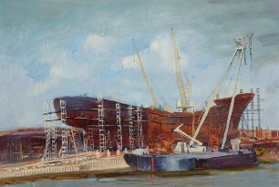 Hitzler-Werft in Lauenburg