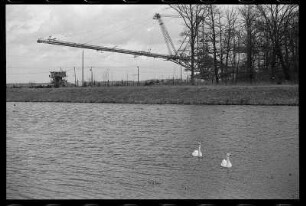 Spree und Absetzer, Tagebau Bärwalde, Uhyst/Spree