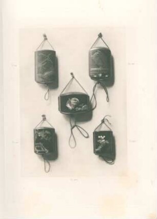 [Five Inro. (Nos. 147, 222, 411, 465, 504)]