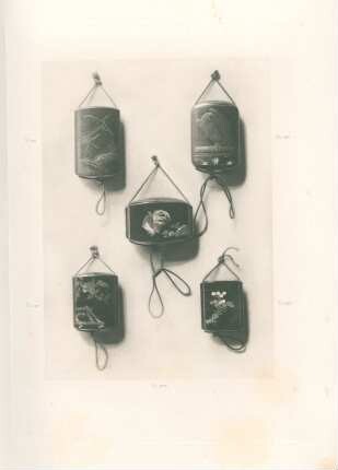 [Five Inro. (Nos. 147, 222, 411, 465, 504)]